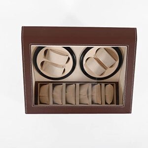 SHZICMY Automatic Watch Winder, 4+6 Automatic Watches Winders Storage Display Box Watch Winders Case