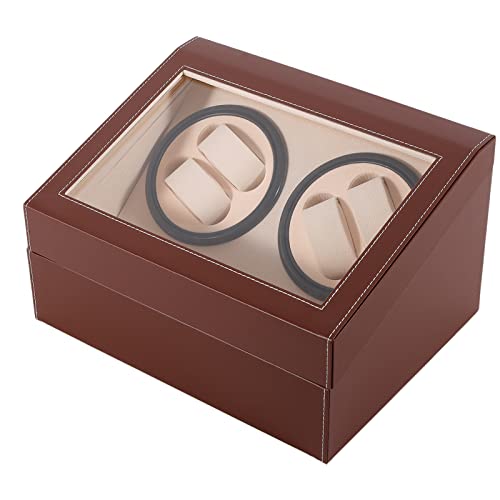 SHZICMY Automatic Watch Winder, 4+6 Automatic Watches Winders Storage Display Box Watch Winders Case