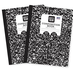 Pen+Gear Composition College Ruled Notebooks Bundle of 2 100 sheets each