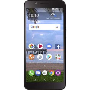simple mobile tcl lx 4g lte prepaid smartphone (locked) - black - 16gb - sim card included - gsm