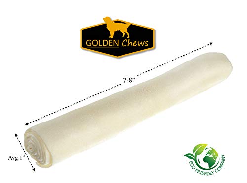 GOLDEN Chews Retriever Roll 7-8 Inches Extra Thick (20 Pack)