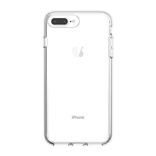 Speck Products Presidio Stay Clear iPhone 8 Plus/iPhone 7 Plus/iPhone 6S Plus Case, Clear/Clear, iPhone 8+/7+/6S+/6+ (119400-5085)