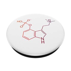 Psilocybin Molecule Magic Mushroom PopSocket