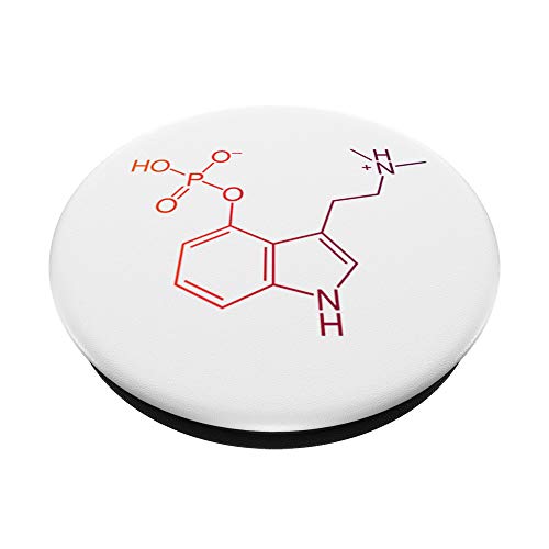 Psilocybin Molecule Magic Mushroom PopSocket