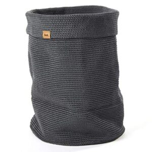 kvell rollo laundry hamper, modest grey