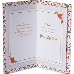 American Greetings Christmas Card for Mom (You're My Favorite Gift)