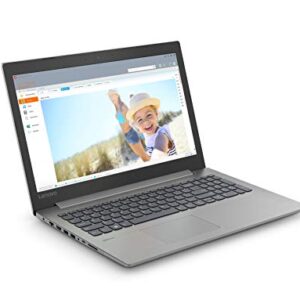 Lenovo 81D1000CUS 2018 ideapad 15.6" HD LED-Backlit Display Laptop, Intel Processor DVD-RW Platinum Gray