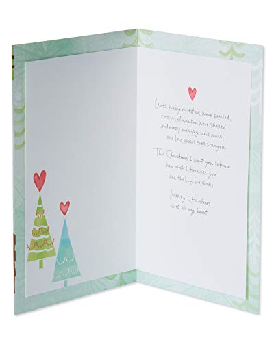 American Greetings Christmas Card for Husband (Love Grows Ever Stronger)