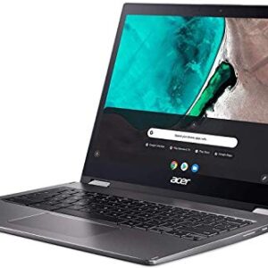 Acer Chromebook Spin 13 CP713-1WN-53NF 2-in-1 Convertible, 8th Gen Intel Core i5-8250U, 13.5" 2K Resolution Touchscreen, 8GB LPDDR3, 128GB eMMC, Backlit Keyboard, Aluminum Chassis,Steel Gray