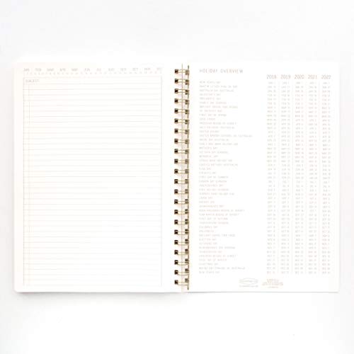 DesignWorks Ink Textured Paper Twin Wire Bound Notebook No. 1, Pacific Forest