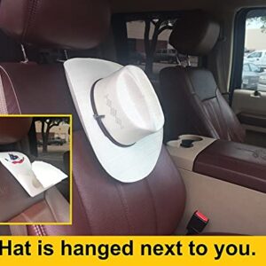 Hat Holders/Racks for Cars & Trucks, Cowboy Hat Hangers for Cars & Trucks (Qty 2)