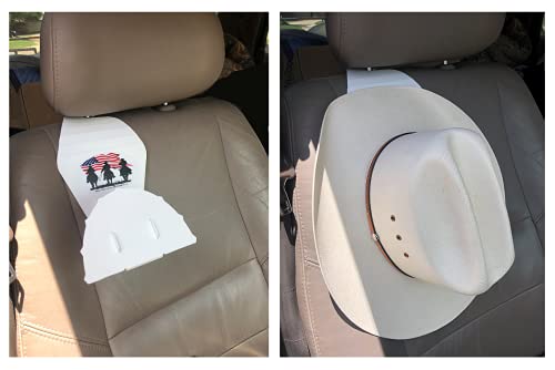 Hat Holders/Racks for Cars & Trucks, Cowboy Hat Hangers for Cars & Trucks (Qty 2)