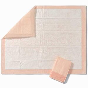 fitright heavy absorbency disposable underpads, super absobent polymer and fluff core, 30" x 36", bag of 10, great for bed pads, furniture and surface protection