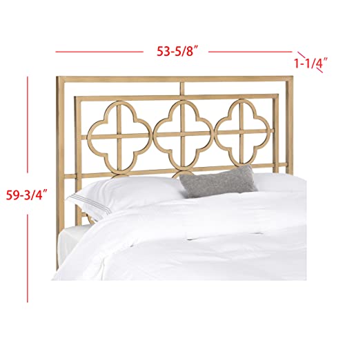 Safavieh Home Lucinda Retro Antique Gold Headboard, Full