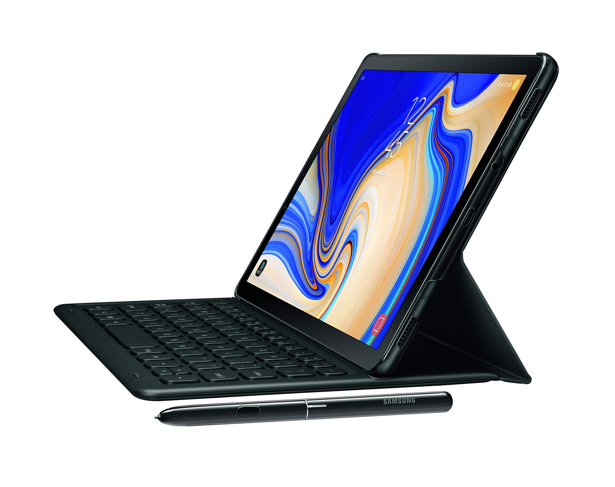 Samsung Electronics EJ-FT830UBEGUJ Galaxy Tab S4 Book Cover Keyboard, Black