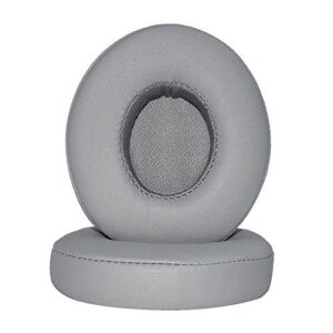 Solo 3.0 Replacement Ear Pads Ear Cushions Compatible with Beats Solo2 Solo3 Wireless On-Ear Headphones (Grey)