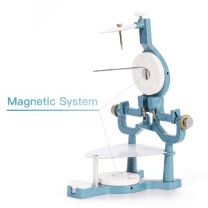 Annhua Dental Magnetic Articulator, Denture Articulators Large Size Type C Articulator for Dental Laboratory, Dentists, and Students Learning