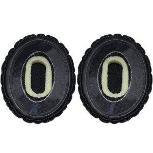 OE2 Replacement Ear Cushions Kit Exact Replacement Ear Pads Compatible Bose OE2 OE2i Sound Link On-Ear Headphones (Black)