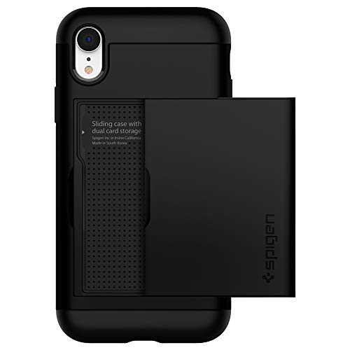 Spigen Slim Armor CS Case Compatible with iPhone XR - Black