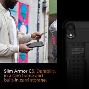 Spigen Slim Armor CS Case Compatible with iPhone XR - Black