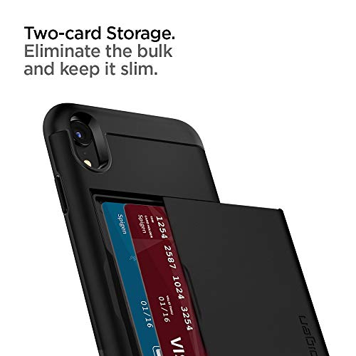 Spigen Slim Armor CS Case Compatible with iPhone XR - Black