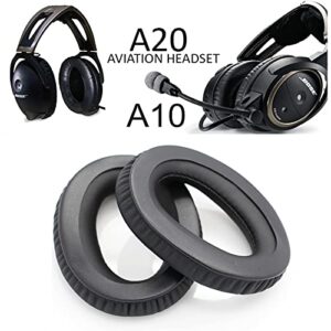 A10 Headset Ear Cushions Replacement Ear Pads Compatible with Bose Aviation Headset X A10 A20 Headphone