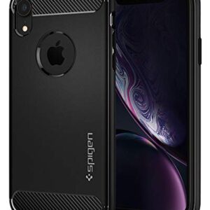 Spigen Rugged Armor Designed for iPhone XR Case (2018) - Matte Black