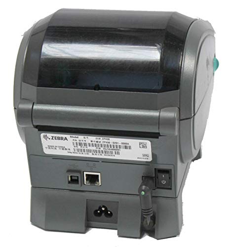 ZebraNet ZP 450 ZP450-0201-0000A Direct Thermal Barcode Label Printer Network USB Peeler 203dpi