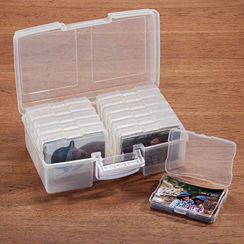 Fox Valley Traders Plastic Photo Storage Set of 17