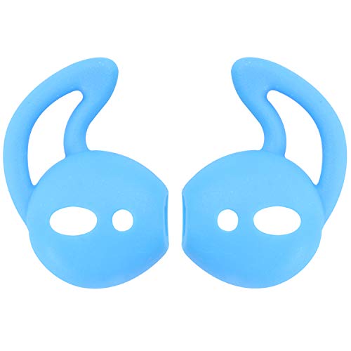 JNSA 4 Pairs Hooks and Covers Compatible with AirPods,Compatible with EarPods, Anti Drop Noise Canceling Hook Design for Sport, 4 Pairs Set 4 Colors