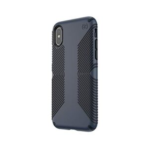 Speck Products Presidio Grip iPhone Xs/iPhone X Case, Eclipse Blue/Carbon Black