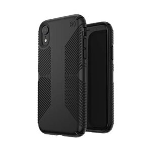 Speck Products Presidio Grip iPhone XR Case, Black/Black