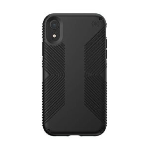 Speck Products Presidio Grip iPhone XR Case, Black/Black