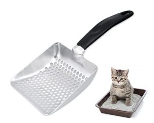 ds. distinctive style cat litter scoop deep shovel metal sifter (small round holes)