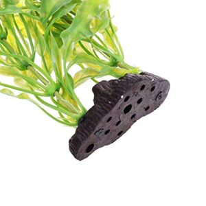 POPETPOP Fish Tank Plant Decor Artificial Kelp Aquatic Green Plastic Plant Fake Fish Tank Aquarium Decoration