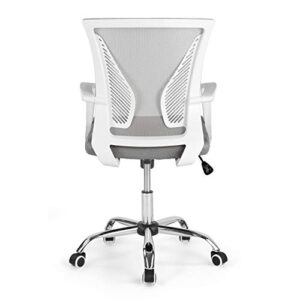 EdgeMod Chartwell Office Chair in White/Grey