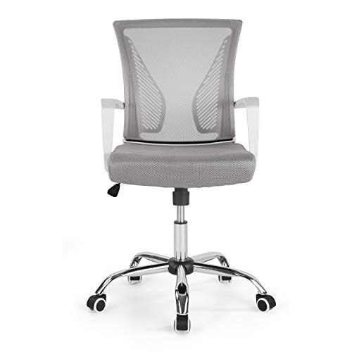 EdgeMod Chartwell Office Chair in White/Grey