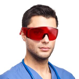 dental eyewear for teeth whitening light, eye shield safety glasses led protective goggle