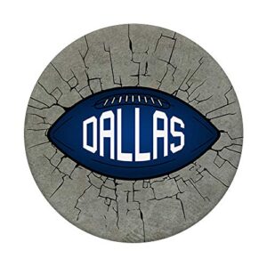 Dallas Football - Sports Fans PopSockets PopGrip: Swappable Grip for Phones & Tablets