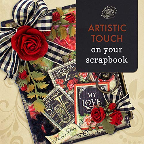 Graphic 45 Rose Bouquet Collection—Triumphant Red Paper Flowers, Multi