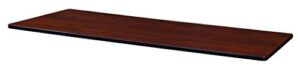 regency rectangular standard table top, 60" x 30", cherry/maple