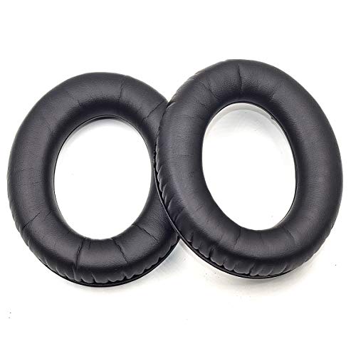 Revolver S Ear Pads - Replacement Ear Cushion Foam Pillow Parts Cover Compatible with Kingston HyperX Cloud Revolver Gaming Headset HX-HSCR-BK/NA，Ear Pads with Softer Leather, Noise Isolation Foam