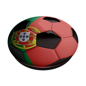 Portugal Flag Football Soccer Ball PopSockets PopGrip: Swappable Grip for Phones & Tablets