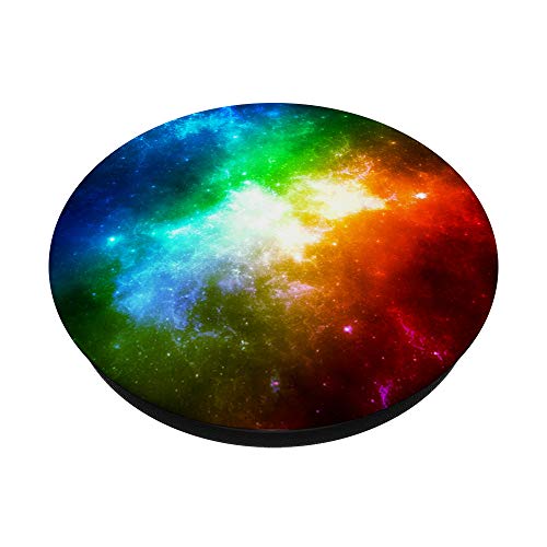 Extreme Galaxy Stars Bright Colors Nebula PopSockets PopGrip: Swappable Grip for Phones & Tablets