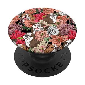because english bulldog popsockets by huebucket popsockets popgrip: swappable grip for phones & tablets