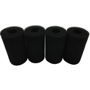 huyaya pre-filter sponge,4 pack aquarium pre filter foam rolls compatible filter accessories for fish tank