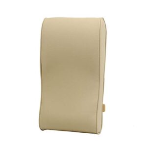 uxcell beige auto car center console armrest cushion soft pad arm rest cover comfort support