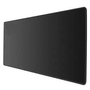 jialong large gaming mouse pad desk mat comfortable xxl mousepad extended size 35.4 x 15.7 inches classic black