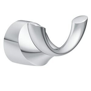 moen my3703ch idora double robe hook, 1 count (pack of 1), chrome