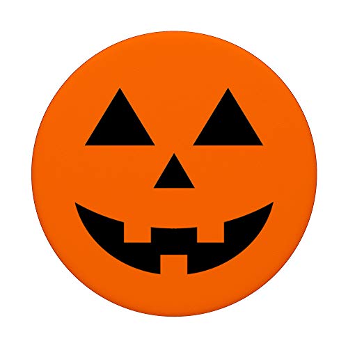 Spooky Jack-O-Lantern Halloween Pumpkin PopSockets PopGrip: Swappable Grip for Phones & Tablets